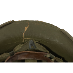 Helmet, M1, Fixed Loops, HAWLEY Liner, 2nd Lieutenant