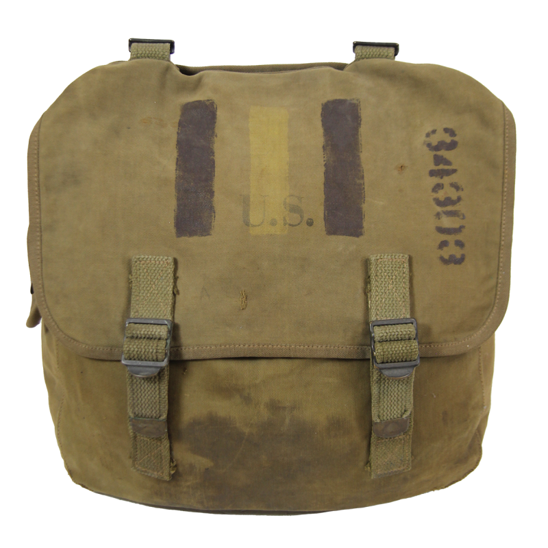 Bag, Field, M-36, Medic, 29th Field Hospital, Utah Beach, Brest, Battle of the Bulge