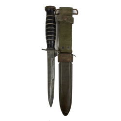 Knife, Trench, USM3, IMPERIAL on Blade, with USM8 Scabbard