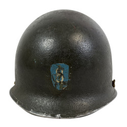 Casque M1, pattes fixes, 8th Infantry Division