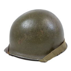 Casque M1, pattes fixes, 4th Infantry Division, NCO, Military Police, liner FIRESTONE