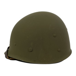 Casque M1, pattes fixes, 4th Infantry Division, NCO, Military Police, liner FIRESTONE