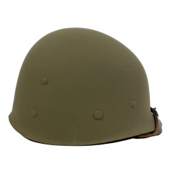 Casque M1, pattes fixes, 4th Infantry Division, NCO, Military Police, liner FIRESTONE