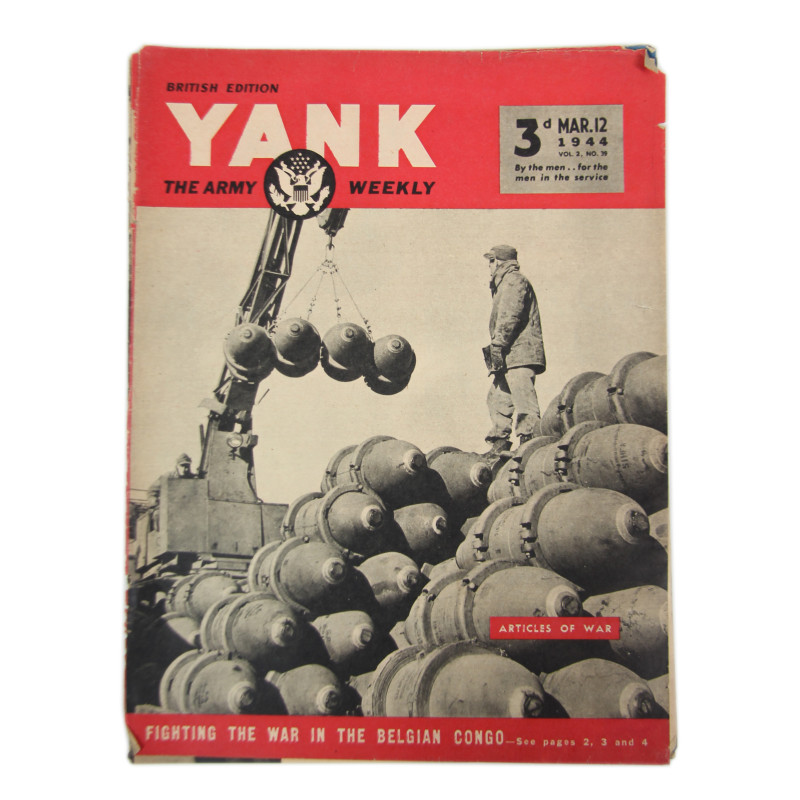 Magazine, YANK, March 12, 1944, British Edition