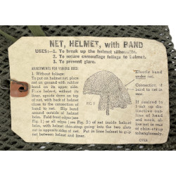 Net, M1943, for Helmet, M1, with Band and Instruction Sheet