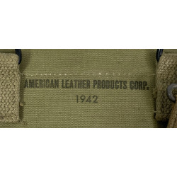 Case, Canvas, Dispatch, M-1938, US Army, AMERICAN LEATHER PRODUCTS CORP. 1942