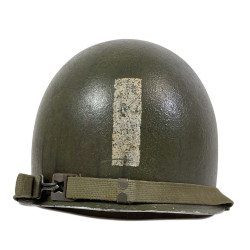 Casque M1, pattes fixes, 28th Infantry Division, officier, ETO, liner IMP