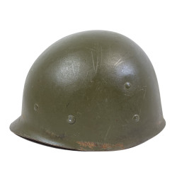 Helmet, M1, Fixed Loops, 28th Infantry Division, Officer, ETO, IMP Liner