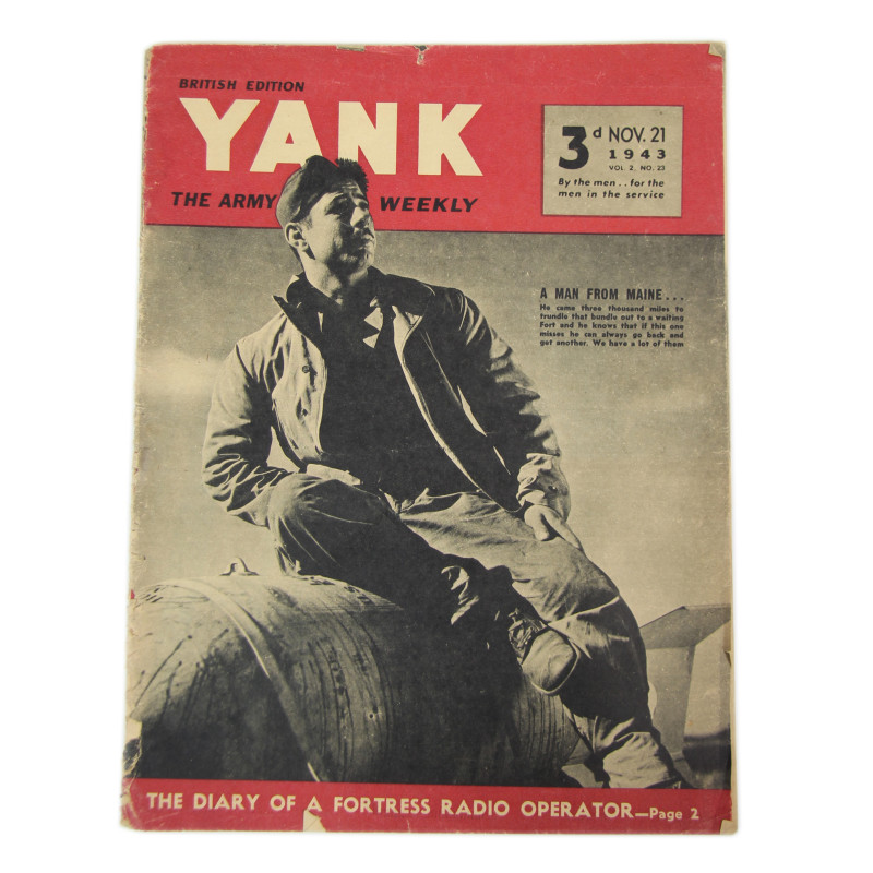 Magazine, YANK, November 21, 1943, British Edition