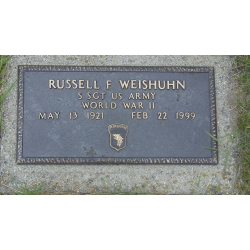 Grouping, S/Sgt. Russell Weishuhn, Co. C, 326th Engineer Bn., 101st Airborne Division, ETO