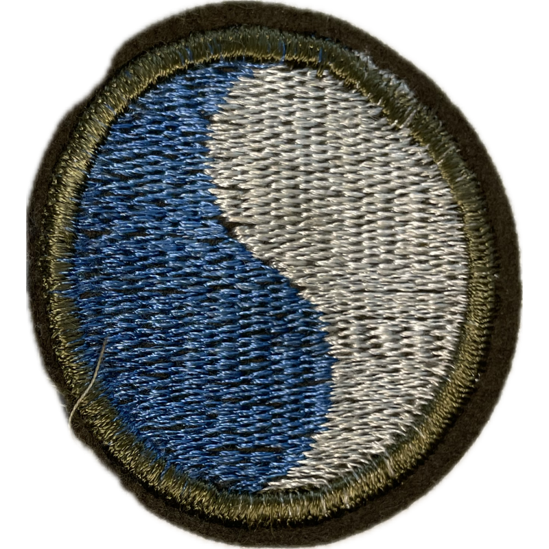 Patch, 29th Infantry Division, Felt border