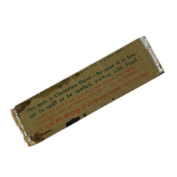 Chewing Gum, WRIGLEY'S, Army Ration, Cinnamon