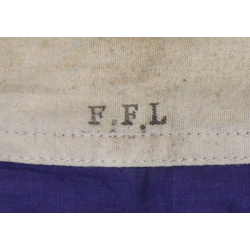 Flag, Free French, FFL, Lorraine Cross, 2' x 3'