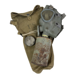 Masque à gaz M1A1, US Army, complet