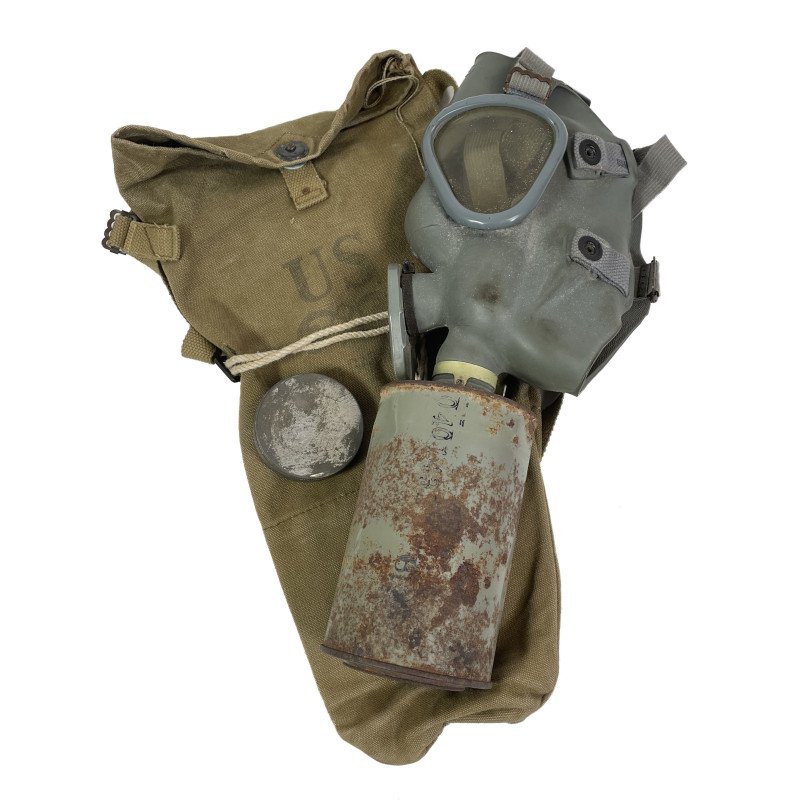 Gas Mask, M1A1, US Army, Complete