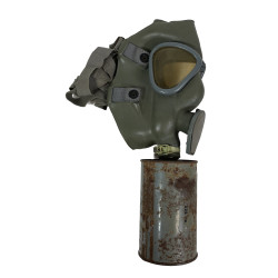 Gas Mask, M1A1, US Army, Complete