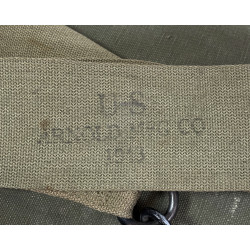 Bag, Field, M-1936, OD 7, HEPBURN MFG. CO., INC. 1944, Field Director William Goodall, American Red Cross