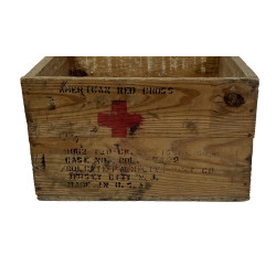 Crate, Wood, American Red Cross, COLGATE-PALMOLIVE PEET CO.