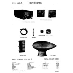 Indicateur radio, I-81-A, USAAF, Pour radio SCR-269-G