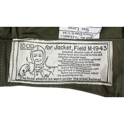 Hood, Jacket, M-1943, US Army, Large