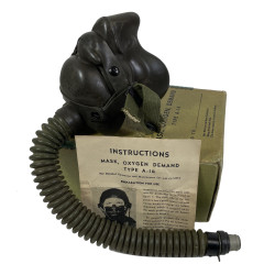 Mask, Oxygen, Demand, Type A-14, Bulbulian, USAAF, Medium, 1944, in Box