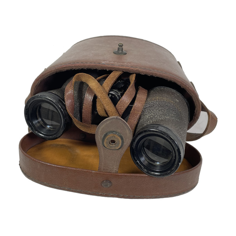 Binoculars, 6x30, M3, NASH-KELVINATOR CORP. 1942, with Case, Carrying, M17