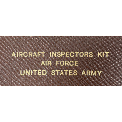 Cartable, Aircraft Inspector's Kit, USAAF