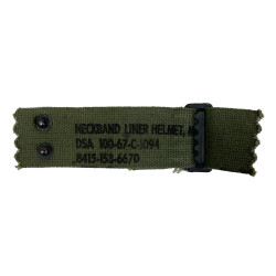 Sweatband, with Neckband, Liner, M1, Vietnam War, 1967