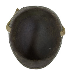 Helmet, M1, Fixed Loops, 90th Infantry Division, ST. CLAIR RUBBER CO. Liner