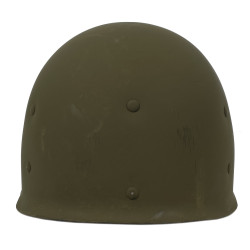 Helmet, M1, Fixed Loops, 90th Infantry Division, ST. CLAIR RUBBER CO. Liner