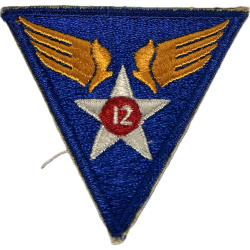 Patch, 12th Air Force, USAAF, MTO