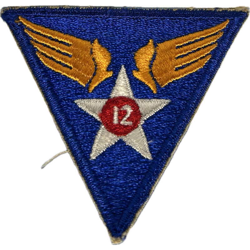 Patch, 12th Air Force, USAAF, MTO