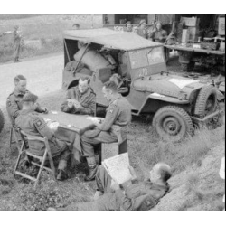 Foulard, identification, Airborne/Commando/Infantry (Yellow Celanese Triangle)