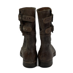 Brodequins à jambières (buckle boots), pointure 8 C, 1944