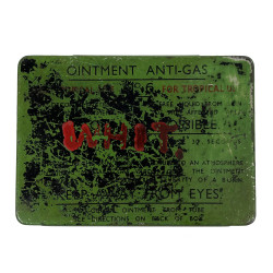 Boîte, pommade de décontamination, Anti-Gas Ointment, No. 6