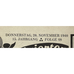 Magazine, Illustrierter Beobachter, 28 novembre 1940