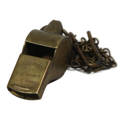 Whistle, Brass, REGULATION, US Army