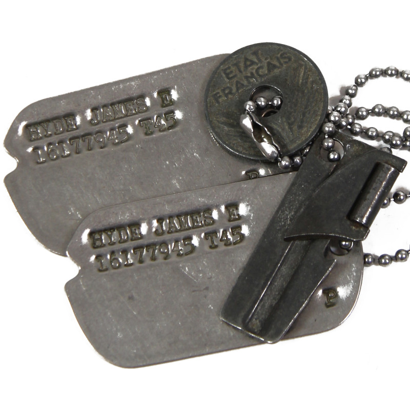 Dog Tags, Cpl. James Hyde