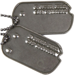 Dog Tags, Cpl. James Hyde