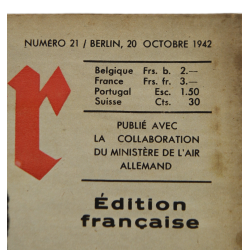 Magazine, Der Adler, 20 octobre 1942, édition française