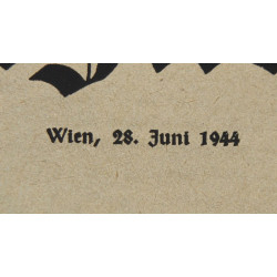 Magazine, Wiener Illustrierte, June 28, 1944