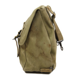 Bag, Field, M-1936, Rubberized, THE LANGDON TENT & AWNING CO. 1942, Maj. Paul Babbitt, 1104th Engineer Combat Group, ETO