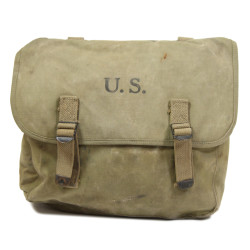 Bag, Field, M-1936, Rubberized, THE LANGDON TENT & AWNING CO. 1942, Maj. Paul Babbitt, 1104th Engineer Combat Group, ETO