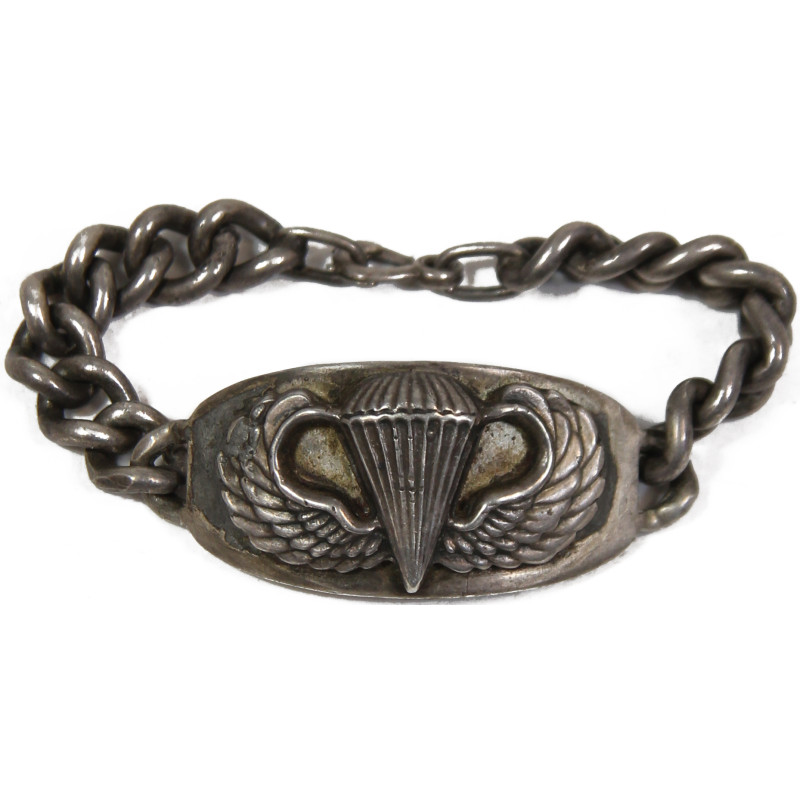 Bracelet, Chain, US Army, Parachutist, Sterling