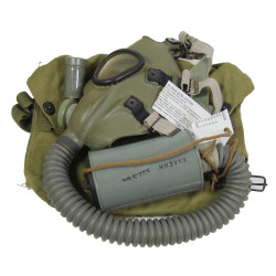 Mask, Gas, Lightweight, OD 7, 1942, Complete