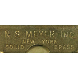 Boucle de ceinture de pantalon, Corps of Engineers, N.S. MEYER, INC.