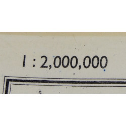 Map, Rayon, Zones of France, MI9, 1944