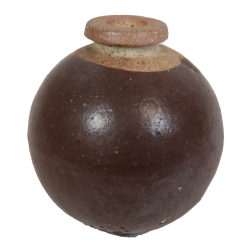 Grenade céramique, Type 4, marron, japonaise