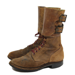 Brodequins à jambières (buckle boots), pointure 8 E