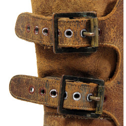 Brodequins à jambières (buckle boots), pointure 8 E